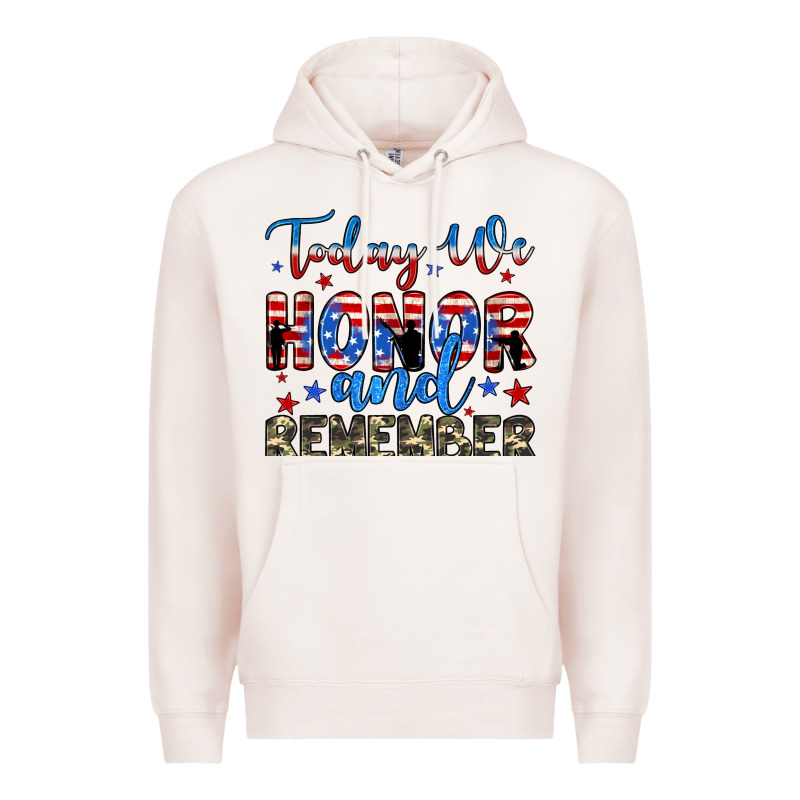 Today We Honor And Remember Premium Hoodie by JahusDesignShop | Teevron