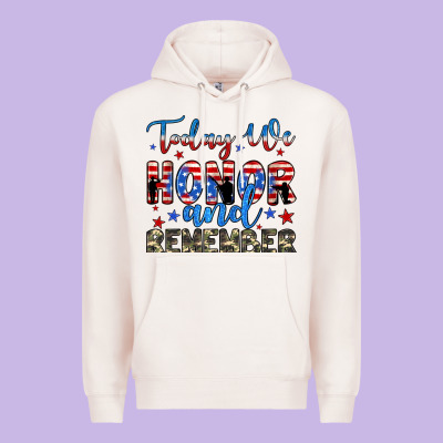 Today We Honor And Remember Premium Hoodie Designed By Jahusdesignshop
