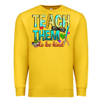 Lemon teach them to be kind Premium Sweatshirt - texasbilliewilder