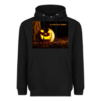 Black Halloween Is Coming Heavyweight Hoodie - Unal Design
