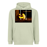 Matcha Halloween Is Coming Heavyweight Hoodie - Unal Design