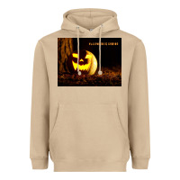 Mushroom Halloween Is Coming Heavyweight Hoodie - Unal Design