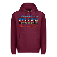 Burgundy remember our fallen who gave all Premium Hoodie - JahusDesignShop