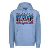 Colony Blue remember our fallen who gave all Premium Hoodie - JahusDesignShop