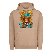 Pigment Burro can't be tamed longhaired cow Urban Hoodie - Jasminsmagicworld