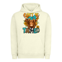 Pigment Pistachio can't be tamed longhaired cow Urban Hoodie - Jasminsmagicworld