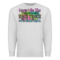 Dove Grey fancy like the race track on a date night Premium Sweatshirt - Zillion Design Studio