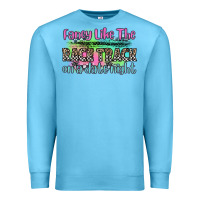 Ocean Blue fancy like the race track on a date night Premium Sweatshirt - Zillion Design Studio