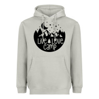 Live Love Camp Heavyweight Hoodie | Teevron