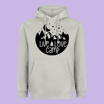 Heavyweight Hoodie Live Love Camp