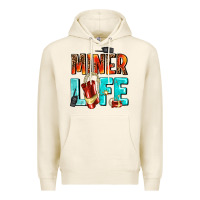 Tofu miner life Premium Hoodie - AdoDesignShop