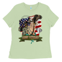 Matcha army veteran  pray Ladies Tee - BarkalooDesign