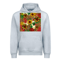 Heather Grey juneteenth sunflowers Urban Hoodie - Artiststas