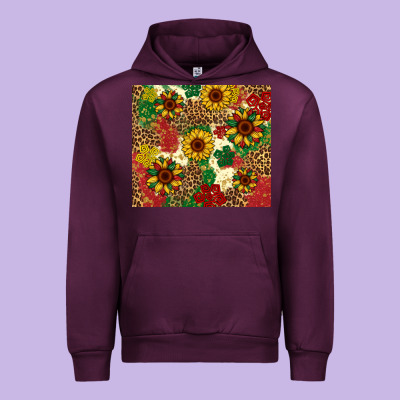 Juneteenth Sunflowers Urban Hoodie Designed By Artiststas