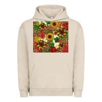 Pigment French Oak juneteenth sunflowers Urban Hoodie - Artiststas
