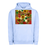 Pigment Grape Ice juneteenth sunflowers Urban Hoodie - Artiststas
