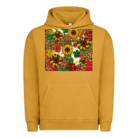 Pigment Peanut Butter juneteenth sunflowers Urban Hoodie - Artiststas