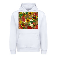 White juneteenth sunflowers Urban Hoodie - Artiststas