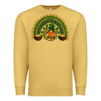 Antique Gold st patricks day rainbow Premium Sweatshirt - RanaPortraitStore