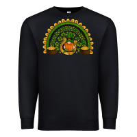 Black st patricks day rainbow Premium Sweatshirt - RanaPortraitStore