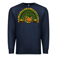 Navy st patricks day rainbow Premium Sweatshirt - RanaPortraitStore