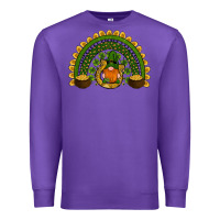 Purple st patricks day rainbow Premium Sweatshirt - RanaPortraitStore