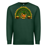 Sports Green st patricks day rainbow Premium Sweatshirt - RanaPortraitStore