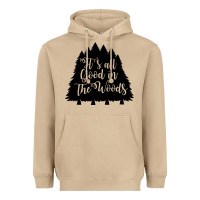 Mushroom its all good in the woods Heavyweight Hoodie - Unal Design