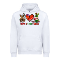 White peace love wine Urban Hoodie - AdoDesignShop
