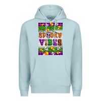 Blue Mist Halloween Spooky Vibes Premium Hoodie - Artiststas
