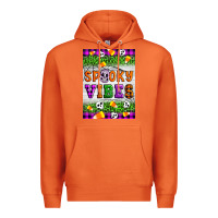 Carrot Halloween Spooky Vibes Premium Hoodie - Artiststas