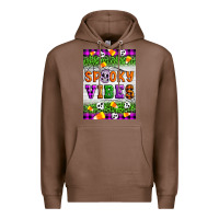 Chestnut Halloween Spooky Vibes Premium Hoodie - Artiststas