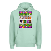 Seafoam Halloween Spooky Vibes Premium Hoodie - Artiststas