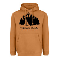Meerkat Adventure Camping Heavyweight Hoodie - Unal Design