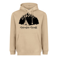 Mushroom Adventure Camping Heavyweight Hoodie - Unal Design
