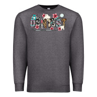 Charcoal Heather dentist Premium Sweatshirt - Zillion Design Studio