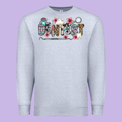 Dentist Premium Sweatshirt Designed By Zillion Design Studio