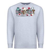 Heather Grey dentist Premium Sweatshirt - Zillion Design Studio