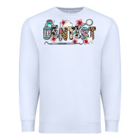 White dentist Premium Sweatshirt - Zillion Design Studio