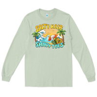 Matcha salty hair sandy toes summer Long Sleeve Tee - BarkalooDesign