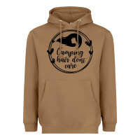 Toasted Coconut Camping Heavyweight Hoodie - Unal Design