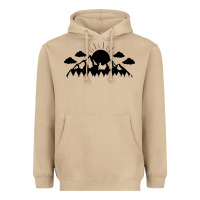 Mushroom View Heavyweight Hoodie - Unal Design