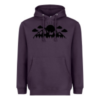Plum View Heavyweight Hoodie - Unal Design