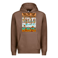Chestnut Hello fall Premium Hoodie - Artiststas
