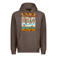 Coffee Hello fall Premium Hoodie - Artiststas