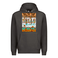 Smoke Hello fall Premium Hoodie - Artiststas