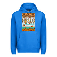 True Royal Hello fall Premium Hoodie - Artiststas