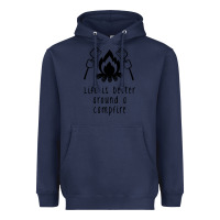 Navy life is better around a campfire Heavyweight Hoodie - Unal Design