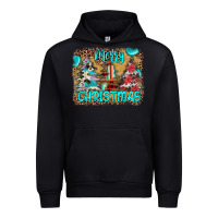 Black merry christmas Urban Hoodie - JahusDesignShop