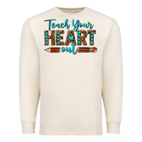 Sandshell teach your heart out Premium Sweatshirt - texasbilliewilder